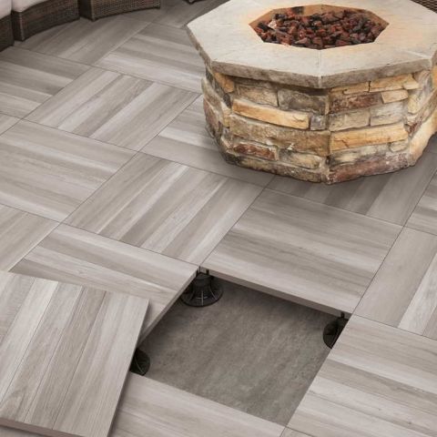 Terrassenplatten in Holzoptik 60x60cm 